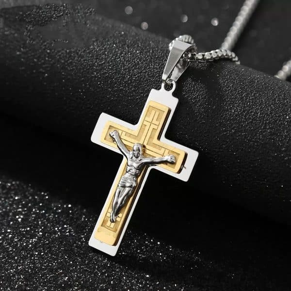 Fashion Personality Stainless Steel Men's Pendant Necklace Does Not Fade