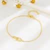 S925 Sterling Silver Mobius Strip Bracelet