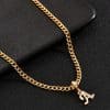 Affordable Luxury Fashion 26 Letters Diamond Pendant Necklace Men