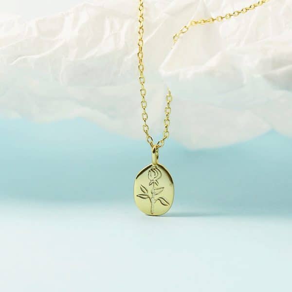 French Style Temperament Gold-plated Necklace Women's Exquisite Niche Design