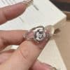 Three-dimensional Plum Ring