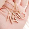 Fashion Personalized English Letter Necklace For Women