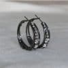 European And American Air Drill Mosaic Women's Earrings