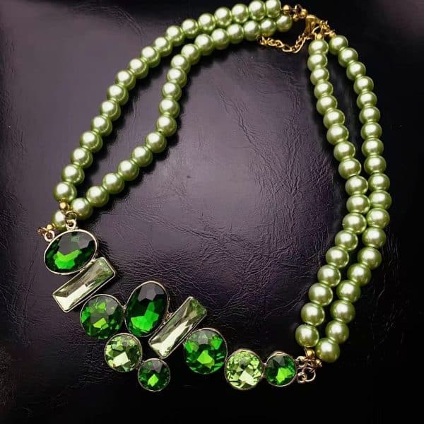 Fashion Personality Tassel Earrings Elegant Necklace