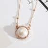 European And American Style Jewelry Simple Pendant Natural Stone