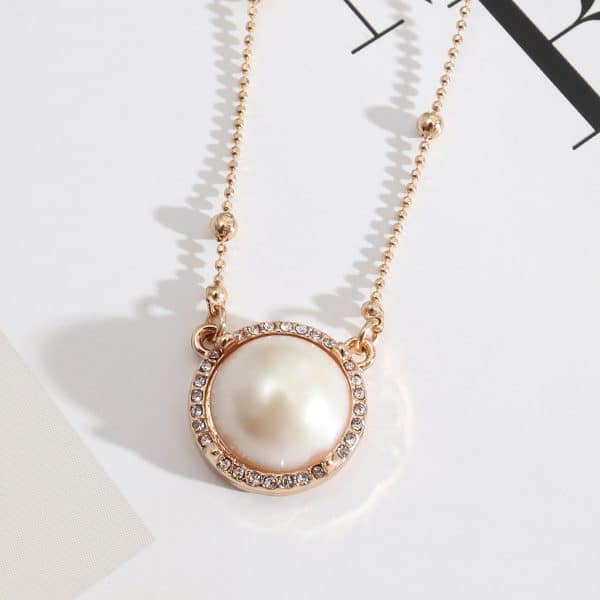 European And American Style Jewelry Simple Pendant Natural Stone