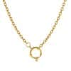 DIY Basic Open Chain Copper Plating 18K Gold Color Protection