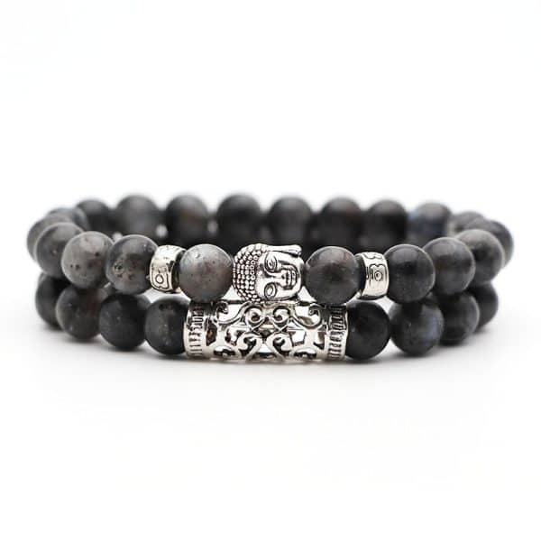 Volcanic Stone Tiger Eye Stone Turquoise Men's Fashion Bracelet Couple