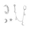 Xingyue Tassel Set Earrings Female Geometric Personality