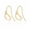 Korean Style Simple Stainless Steel Drop Earrings Women