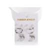Boho Fashion Creative C-shaped Stud Earrings Set