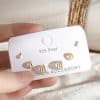 New Fashion Earrings Set Simple Ins Wind Hook