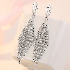 Bead Curtain Earrings Jewelry Water Drop Wheat