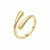 Stylish And Simple Personality Hug Female Open Ring