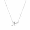 Women's 26-letter Necklace With Diamond Titanium Steel No Fading Clavicle Chain