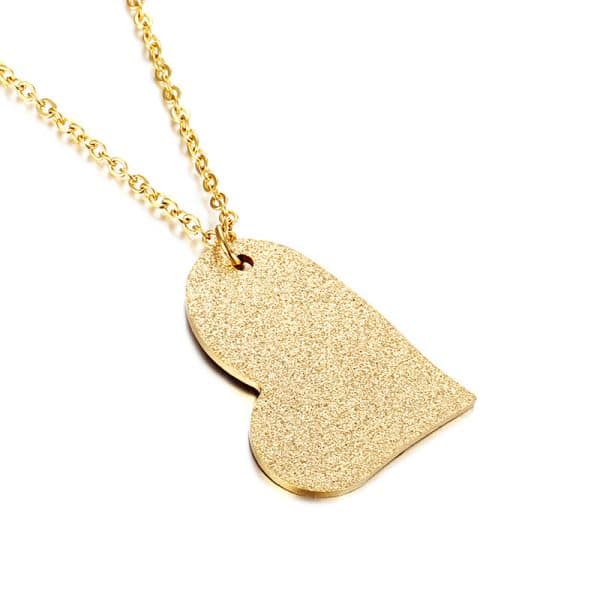 Women's Simple Fashion Japan And South Korea Heart-shaped Necklace