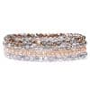 Artificial Crystal Elastic String Bracelet For Women