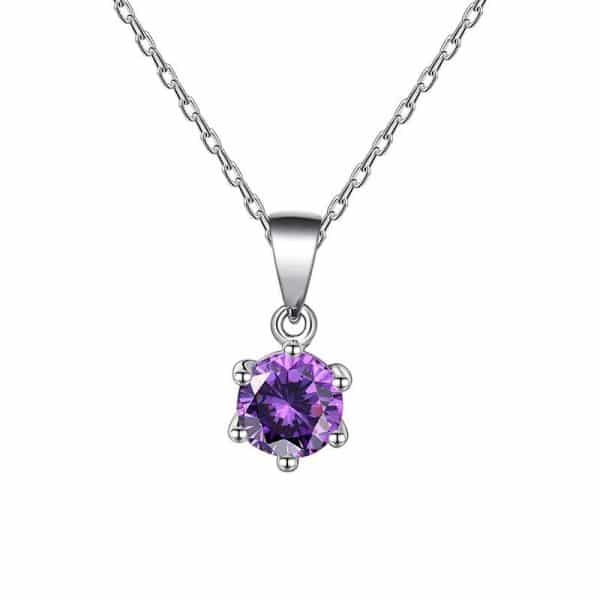 European And American Turtle Claw Super Bright Zircon-inlaid Pendant Classic Necklace