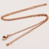 Fashion Personality Stainless Steel Necklace Cross Chain