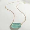 European And American Jewelry Original Crystal Necklace Rough Stone Necklace