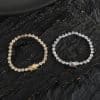 Women's Tennis Chain Heart-shaped Couple Bracelet
