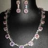 Zircon Accessories Diamond Set Chain Jewelry Suit