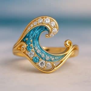 Affordable Luxury Fashion Personality New Spray HAILANG Series Creative Ring