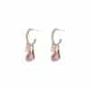 Artistic Temperament Water Drop Zircon Earrings
