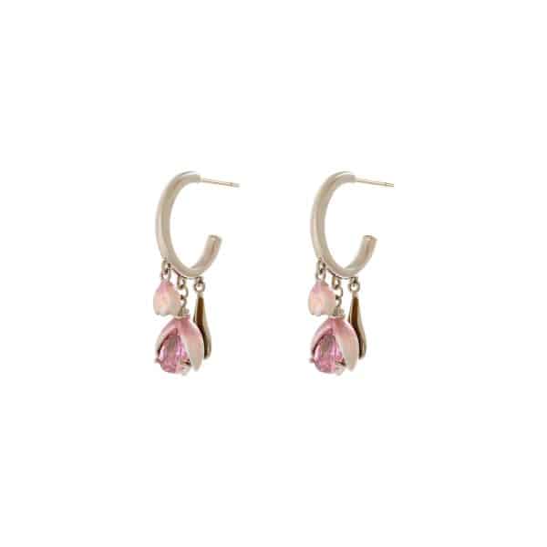 Artistic Temperament Water Drop Zircon Earrings