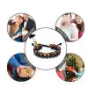 Tiger's Eye & Lava Stone Bracelet