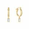 Cassidy Diamond Hoops