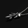 Antler Flower Necklace Men's Pendant Niche Ruan Shuai