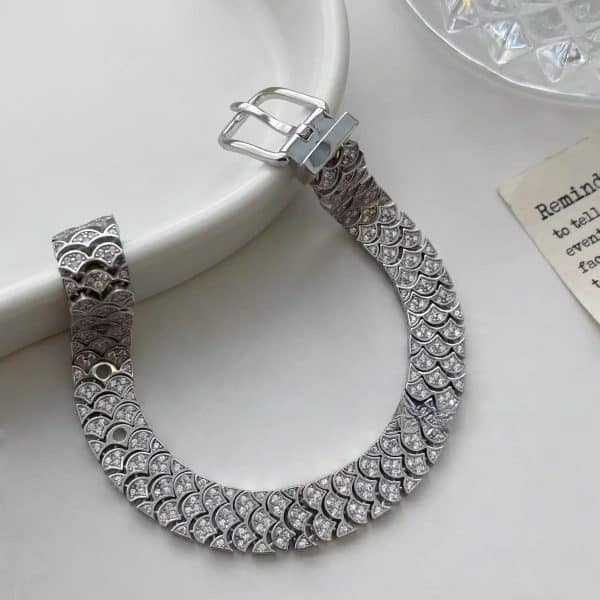 Watch Gang Drill Bracelet Ins Temperament Entry Lux Design High-grade Bracelet