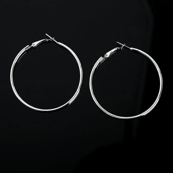 Temperament Big Circle Earrings Hot Sale New Simple Geometric
