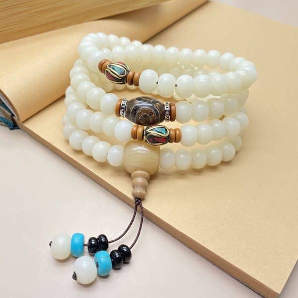 Fashion Personality White Jade Bodhi Bracelet
