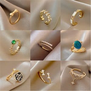 European And American Ins Style Open Ring Female Advanced