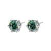 Moissanite Six-claw Ear Studs 1 Karat Simple Graceful