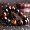 Hot Selling Fashion Jewelry Factory Wholesale Tiger Stone Round Beads