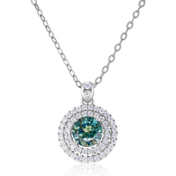 Golden Yellow Necklace Women's Sterling Silver