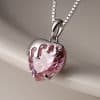 Strawberry Love Necklace Female S925 Sterling Silver