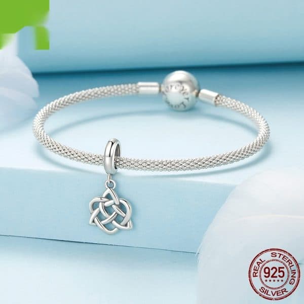 Pendant Diy Bracelet String Beads Accessories 925 Silver Bead