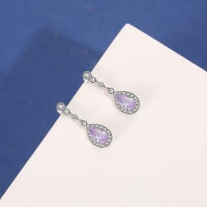 Fashion diamond set zircon Drop Earrings