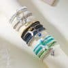 Bohemian Holiday Bracelet Suit Women