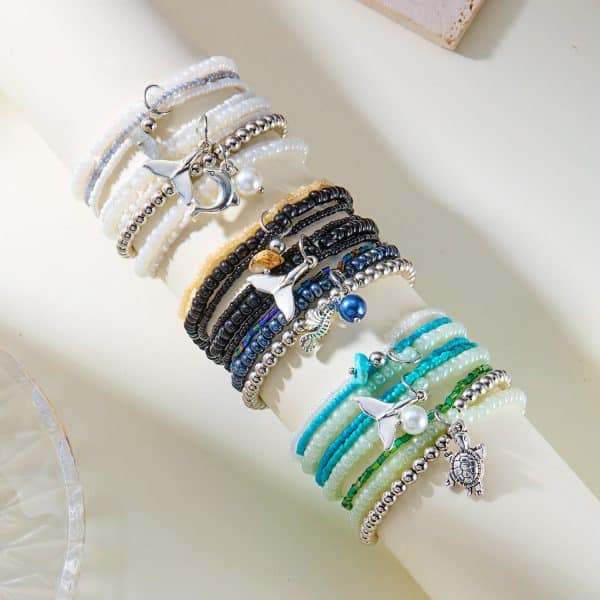 Bohemian Holiday Bracelet Suit Women