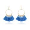 Big Round Drop Dangle Earrings