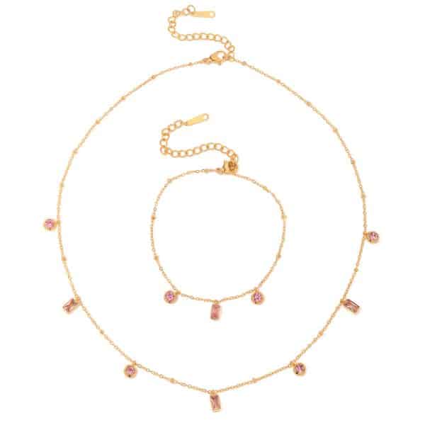 European And American Style Fashion Square Women's Necklace