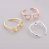 Women's Korean-style Personality Couple Half-open Adjustable Glasses Ring