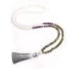 Bohemian Necklace 108 Glitter Stones Amethyst Lantern