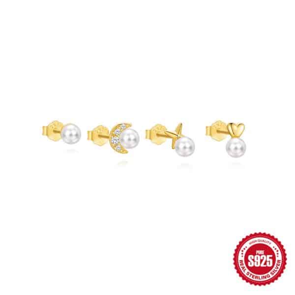 Zircon Versatile Fashion Earring Set Geometric