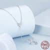 Simple V-neck Love Cross Necklace